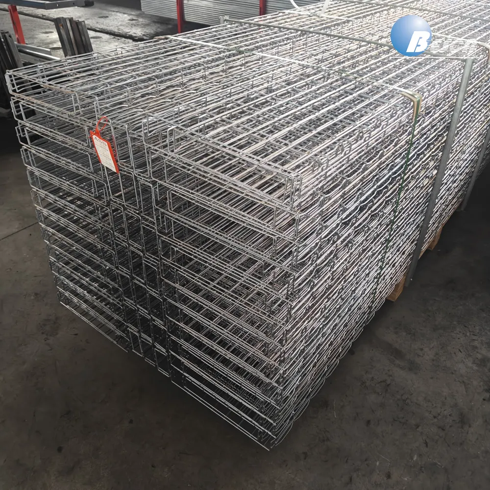 Cable Tray Cable BESCA Steel Wire Mesh Cable Tray Iron Wire Mesh Manufacturer