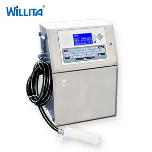 Willita Expiry Date Lot Number Series Number Printing Machine for Cans Bottles Bags