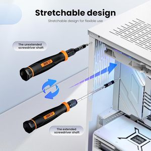Juego de Destornilladores de Precisión 152 en <span class=keywords><strong>1</strong></span>, Regalos para Hombres, Kit de Herramientas Magnéticas con Puntas Torx - Product Image 5