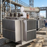 Transformateur de puissance Hongwei 630 kVA 10,5/0,4 kV à bain d'huile, enroulement en cuivre, norme IEC, transformateur triphasé 11 ONAN