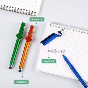 Stylo Gel Multifonctionnel avec Support Téléphone Tactile et Code QR, Impression Logo Personnalisé, Cadeau d'Affaires Promotionnel, Vente en Gros Usine - Product Image 4