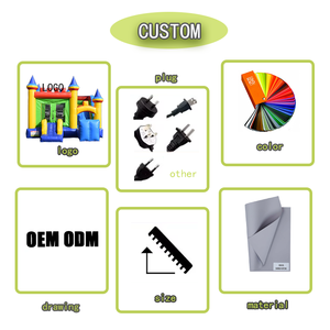 Castillo Inflable con Tobogán, Precio Económico, Color Personalizable, Castillos Hinchables de China - Product Image 5