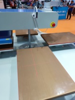 Pointeur de lumière rouge presse à chaud machine d'impression positionnement laser