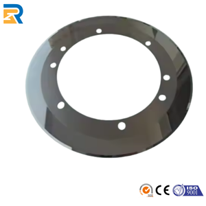 Lama industriale con coltello da taglio tondo cromato di precisione per l'industria degli imballaggi - Product Image 3