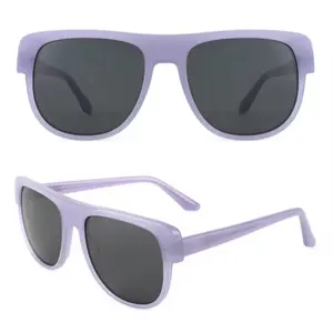 Hoge Kwaliteit Houten Zonnebril Tempel Vierkante Cellulose Acetaat Bril Gepolariseerde Zonnebril Voor Mannen Vrouwen