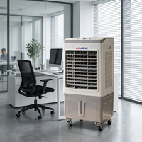 Ventilateur rafraîchisseur d'air portable avec purificateur d'air, faible bruit, économie d'énergie, minuterie 3 vitesses - Flux d'air puissant pour utilisation en voiture et en garage
