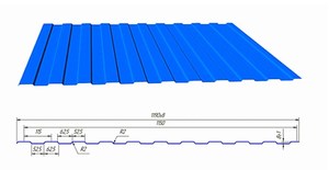 C8 và C21 uz bán nóng hai lớp mái và bảng điều khiển tường cuộn tạo thành máy - Product Image 2