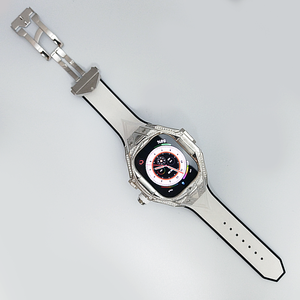 กล่องใส่นาฬิกาหรูหรา สลักโลโก้ส่วนตัว ประดับโมอิสซาไนต์ด้วยมือ ฝาครอบนาฬิกาหรูหรา ประดับเพชร กล่องใส่นาฬิกาดัดแปลง - Product Image 3