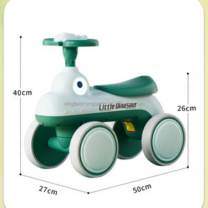 รถสวิงเด็ก คุณภาพดีเยี่ยม ผลิตจากพลาสติก ทนทาน ปลอดภัย สำหรับเด็กอายุ 1-3 ปี พร้อมเครื่องเล่น<span class=keywords><strong>เพลง</strong></span> <span class=keywords><strong>MP3</strong></span> รับน้ำหนักได้ 160 กก. - Product Image 2