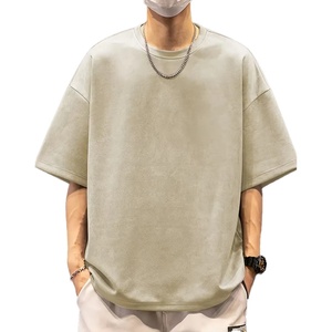 Camiseta Oversize de Algodón 100% Ecológico para Hombre, Lavada, de Corte Holgado, Hombro Caído, Estilo Urbano, con Logotipo Personalizado de Calidad - Product Image 5