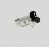 Serrure de sécurité STG moderne européenne et américaine en forme de T pour fenêtre et porte, avec verrou de protection enfant en aluminium, durable et à visser