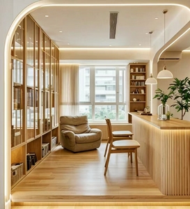 <span class=keywords><strong>Vitrine</strong></span> minimaliste en teck Bibliothèques rustiques Étagères à livres en bois Mobilier industriel pour bureau à domicile moderne et mobilier de bibliothèque - Product Image 1