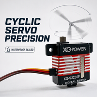 Moteur servo cyclique sans noyau en métal 32KG XQ-S2230F 0.09s numérique 8.4V étanche pour hélicoptère RC et robot XQ-POWER
