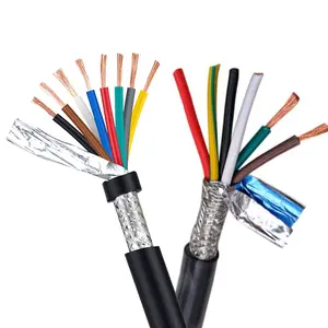 Multi-conductor UL2405 Braid Shield PVC Jacketed 26AWG 7/0.16 Electronic Wire for Audio & Video Equipments