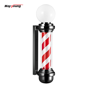Kemei M338 — matériel pour barbier, lumière rotative, corps noir, espace léger pour barbier - Product Image 1