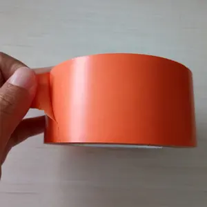 Special Designed PVC Plastering Hand Teared Construction Tape No Residual Adhesive Used For Protect Painting