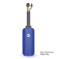 Dispositif de suivi GPS en temps réel de petite taille Wanway Tech avec capteur de température et alarmes GS07
