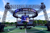 Estructura de Aluminio para Escenario, Soporte Portátil para Iluminación de DJ, Estante de Exhibición con Estructura
