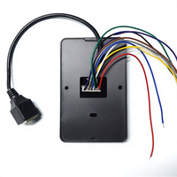 Lector de Tarjetas de Control de Acceso NFC con Relé TCP/IP, Modbus 13.56MHz, IP68 Impermeable, Distancia de Lectura de 2-5cm, Lector con Teclado