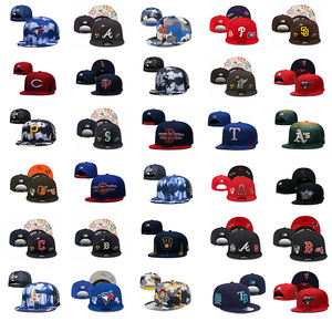 Cappellino da Baseball aderente di alta qualità da uomo con bordo curvo a 6 pannelli classico Vintage a tesa piatta Gorras - Product Image 1