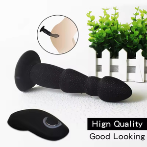 <b>Remote</b> Control Strong <b>Vibration</b> Silicone Anal Vibrator Waterproof Butt Plug Sex Toy - Product Image 6