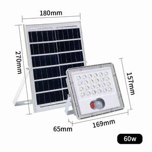 Offres Spéciales en Afrique 60W 100W 200W 300W Projecteur solaire à <span class=keywords><strong>LED</strong></span> ABS avec détecteur de mouvement - Product Image 3