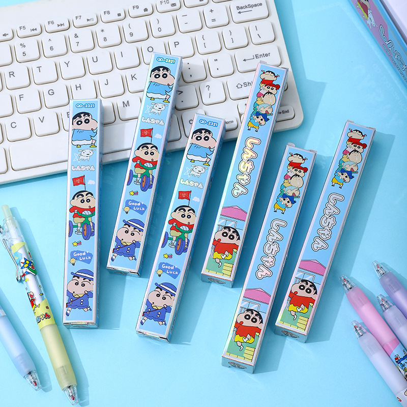 Wholesale Cartoon Crayon Shin-Chan Gel Pens - Promotional