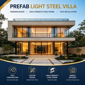 Villa Modulare Prefabbricata in Acciaio con Design Antisismico per Ville di Lusso e Resort - Product Image 3