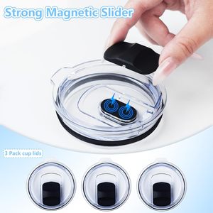 Coperchio Magnetico Scorrevole Antigoccia di Ricambio per Tumbler Yeti da 20 Oz, Tazza da 10-24 Oz, Bicchiere Lowball da 10 Oz - Product Image 4