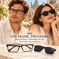 Montures de lunettes et lunettes de soleil à clipser avec verres polarisés – Vente en gros de montures optiques et ensembles de montures