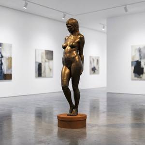 Escultura de Bronce Personalizada de Desnudo Contemplativo - Arte Fino Pensativo, <span class=keywords><strong>Estatua</strong></span> de Bronce - Product Image 2