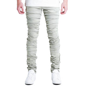 Pantalones de Camuflaje Decorados para Hombre, Color: Beige/Caqui |   100% Auténtico - Product Image 1