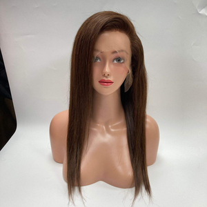 Perruque en cheveux naturels sans colle, perruque à dentelle frontale, cheveux naturels, dentelle frontale vietnamienne naturelle, sans colle, perruque à dentelle haute densité, vente en gros - Product Image 1