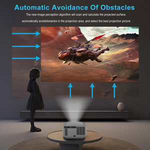 Máy chiếu video 4K độ sáng 3000 CVIA, hệ điều hành Android 15, rạp chiếu phim tại gia, màn hình 300'', LED LCD 4K - Product Image 5