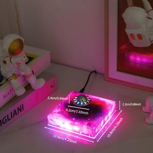 Explora la Luz Flotante Mística del OVNI con Diseño de Cielo Estrellado, Perfecta para Decoración de Escritorio y Regalos Personalizados - Product Image 4
