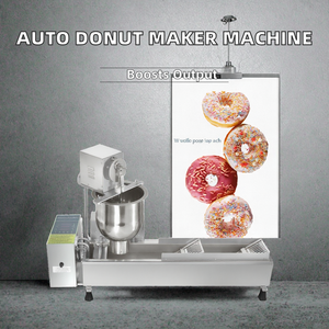 Máquina para Hacer Donas Totalmente Automática con Control de Temperatura y Alta Productividad para Uso en Panaderías, Nueva, Leche Cruda y Frutas - Product Image 2