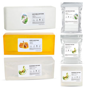 Base di <span class=keywords><strong>sapone</strong></span> alla glicerina trasparente per la produzione di <span class=keywords><strong>sapone</strong></span>-esfoliante senza profumo, senza SLS, glicerina per tutti i tipi di Beige chiaro, uomini e donne - Product Image 2