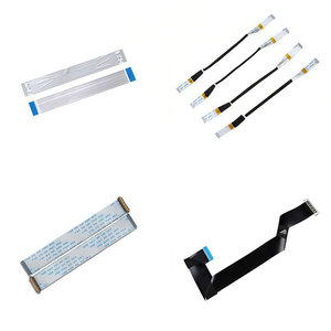 लचीले तांबे के कंडक्टर एडाप्टर कनेक्टर के साथ कस्टम फ़सी/एफपीसी फ्लैट केबल केबल केबल केबल केबल - Product Image 2