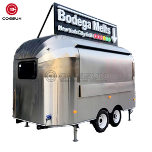 Camion sandwich au fromage grillé Cogsun pour soupe et frites avec des caractéristiques de style remorque alimentaire - Product Image 1