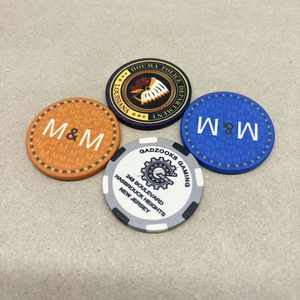 تصميم مونت كارلو قابل للتخصيص 14.g جودة عالية رقائق الطين دائم نمط كازينو مع علبة وعلبة - Product Image 3