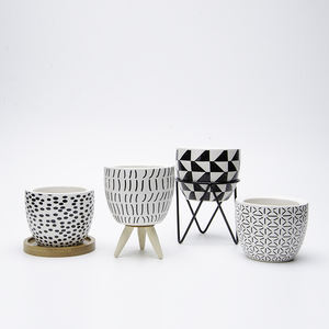 Dot fancy vasi succulenti unici, vaso da fiori in ceramica da giardino succulente <span class=keywords><strong>cactus</strong></span>, vaso da fiori bianco succulento - Product Image 1