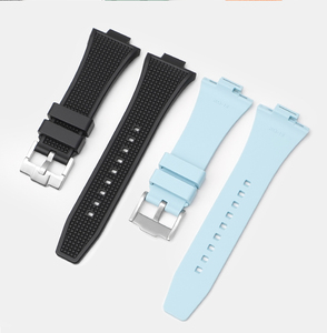 Bracelet LogoTisot PRX personnalisé personnalisé et gravé Bracelet de montre de luxe en silicone étanche <span class=keywords><strong>Power</strong></span> <span class=keywords><strong>matic</strong></span> <span class=keywords><strong>80</strong></span> - Product Image 2