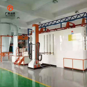 Machine de peinture par pulvérisation liquide électrostatique de haute qualité taux de récupération de cabine de pulvérisation de <span class=keywords><strong>peintre</strong></span> automatique supérieur à 98% - Product Image 2