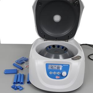 NADE DM0412 4500rpm 2490xg Centrífuga de baixa velocidade certificada CE do laboratório para a separação de componentes do sangue inteiro - Product Image 4