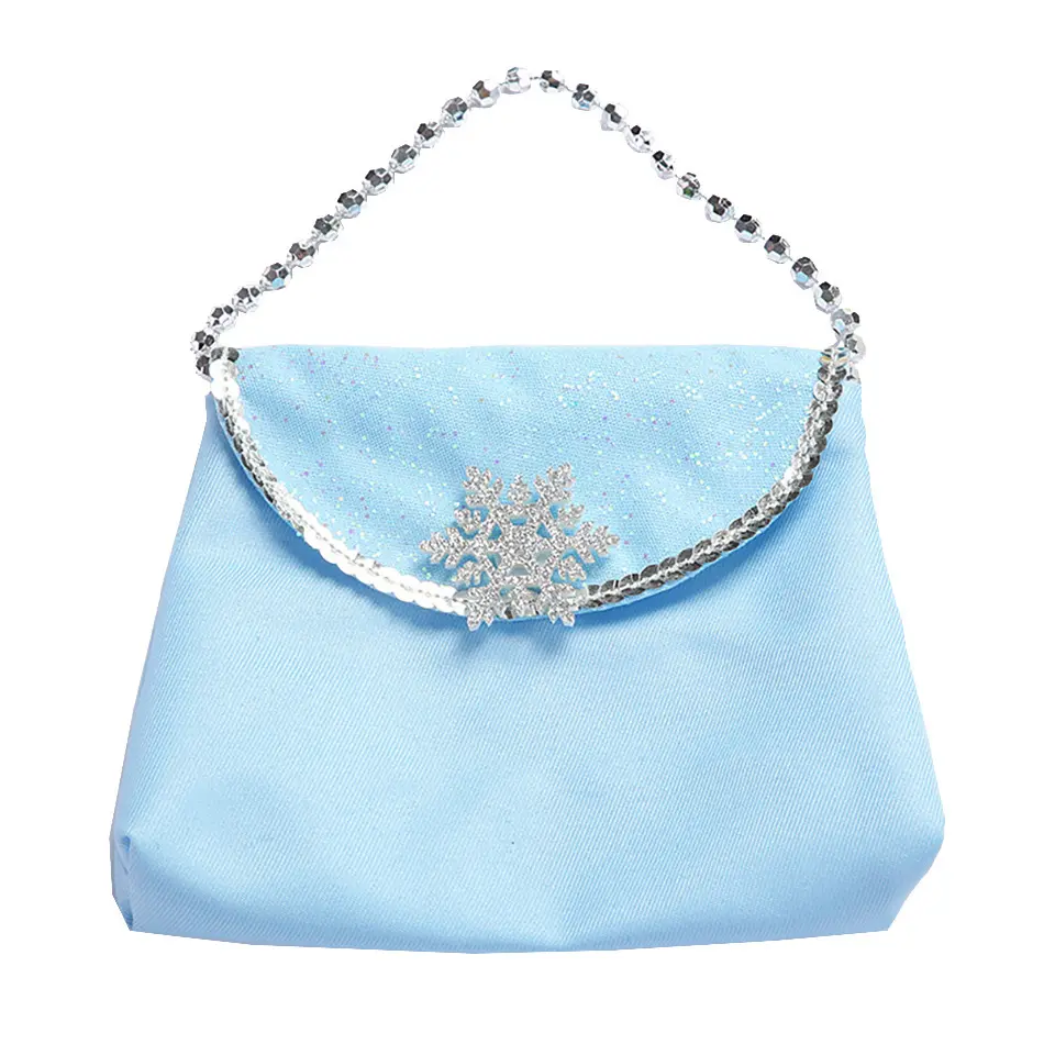 Fashion Cute Bag Love Heart Snowflake Children Zero Wallet Purses Princess Kids Accessories