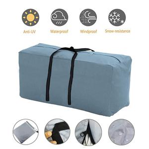 Bolsa de Almacenamiento para Muebles de Exterior de Poliéster 210T Gris, Impermeable y a Prueba de Polvo, Bolsa de Almacenamiento para Árbol de Navidad - Product Image 2