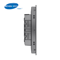 Écran tactile industriel robuste 10,4 pouces TFT LCD J6412 1024 x 768 400 cd/m² capacitif-résistif à montage en surface