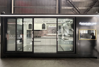 Maison préfabriquée modulaire personnalisée d'usine d'origine, capsule / cabine Apple, maisons préfabriquées anti-corrosion