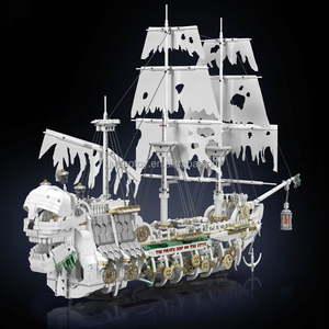 Mould King 13193 Le Navire Pirate Styx 3769 Pièces Blocs de Construction Briques Éducatifs MOC Jouets Bateau - Product Image 3