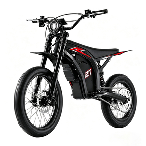 มอเตอร์ไซค์วิบากไฟฟ้า 4500W สำหรับขี่บนภูเขา 60V โครงอะลูมิเนียมอัลลอยด์ Enduro IPX6 55 องศา แรงบิด 60 นิวตันเมตร สำหรับผู้ใหญ่ ขับขี่แบบออฟโรด - Product Image 6